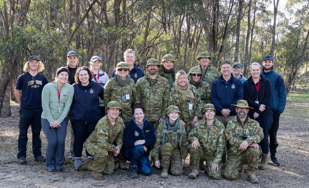 Quartermaster and Commanding Officer Cameron Wilson