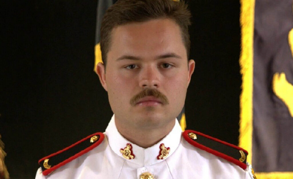 Riley Friso (Class of 2019), now a Lieutenant in the Royal Australian Army Ordnance Corps