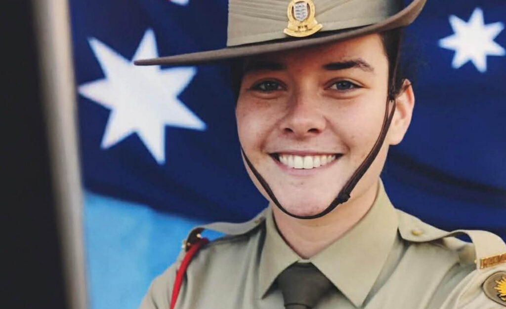 Meghan Witherow (Class of 2014), ADF reservist
