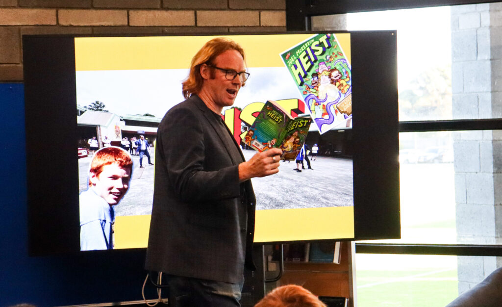 Joel McKerrow Book Week Author